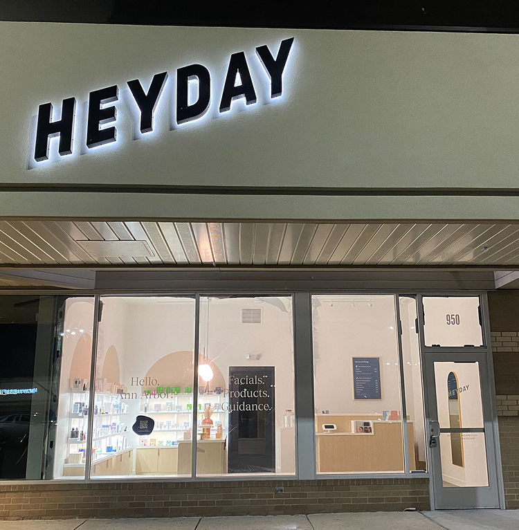Ann Arbor Heyday facial studio
