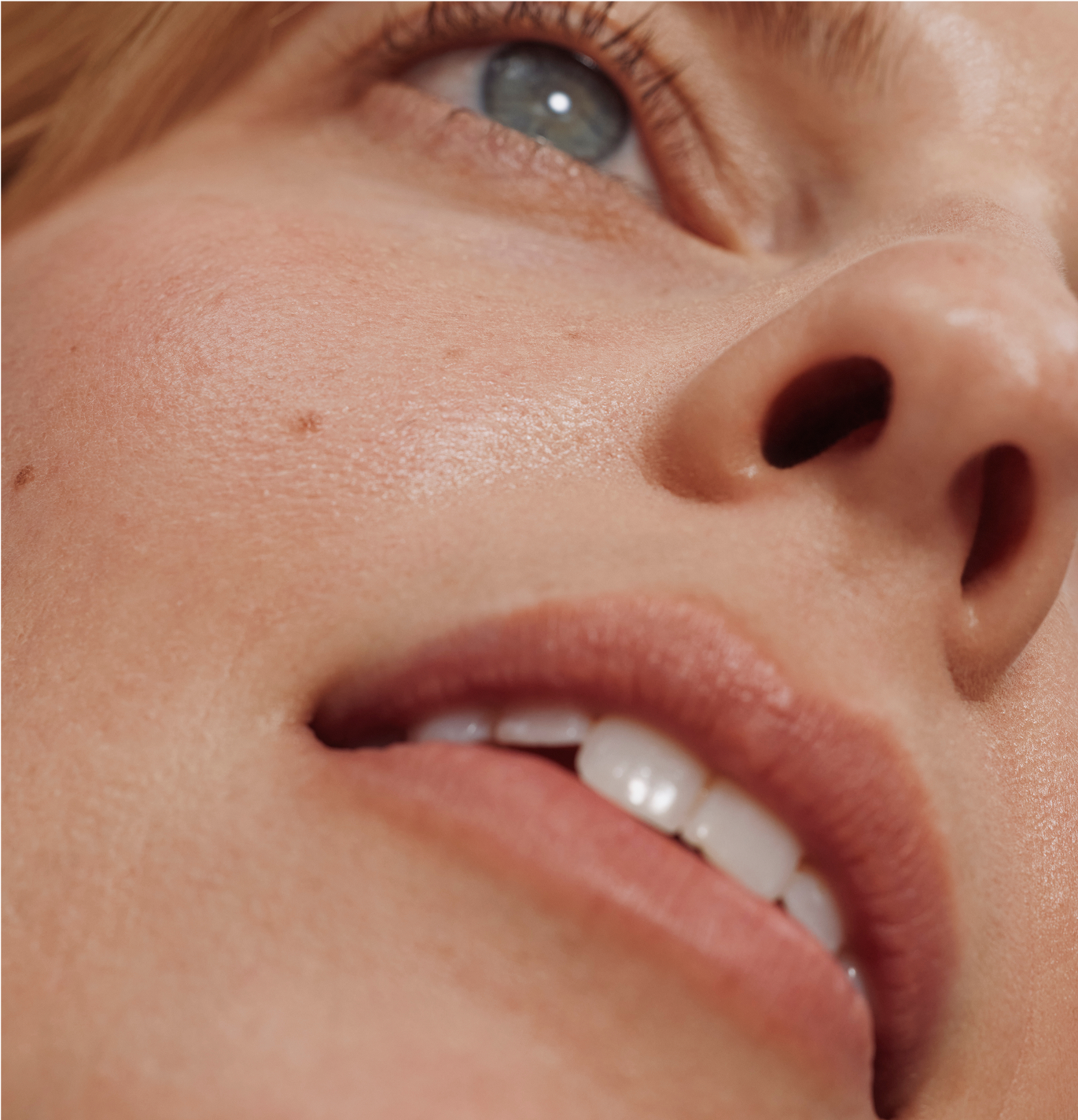 Smooth, rejuvenated skin post-facial treatment