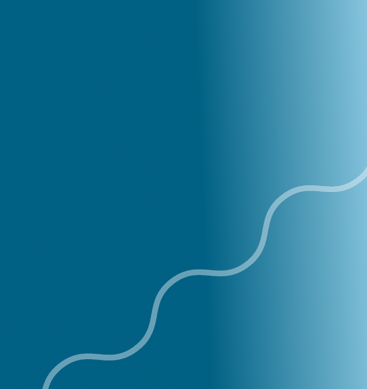 image of a squiggle line that represents the upward progression of Heyday facials