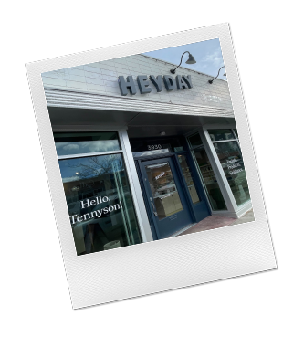 Heyday Tennyson facial studio in Denver