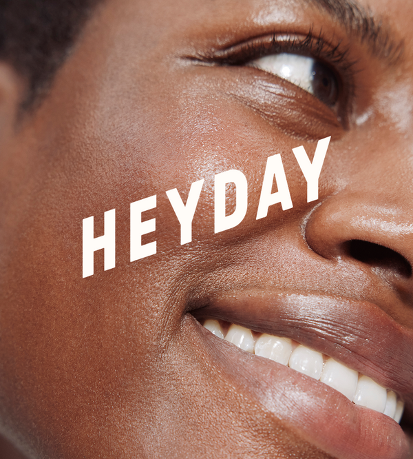 Radiant complexion highlighting results of a Heyday facial