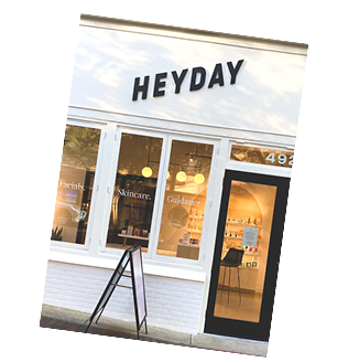 Heyday facial studio openings